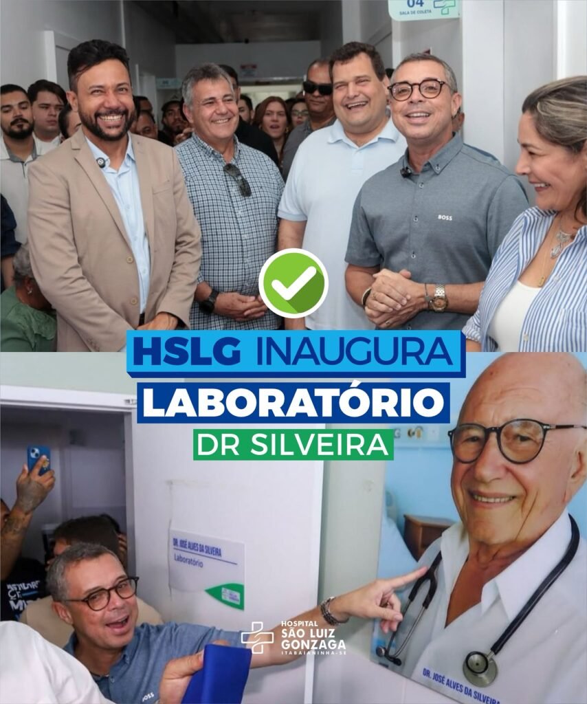 Hospital São Luiz Gonzaga inaugura Laboratório de Análises Clínicas Dr. Silveira